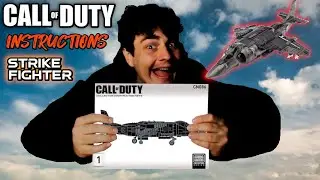 Mega Bloks Call Of Duty [ STRIKE FIGHTER ] Instructions
