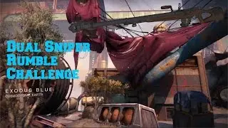 Dual sniper headshots ONLY rumble challenge!