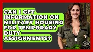 Can I Get Information on Military Housing for Temporary Duty Assignments? - Armed Forces Insider