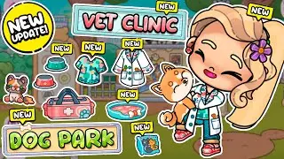 ⭐UPDATE! NEW VET CLINIC and DOG PARK UPDATE in AVATAR WORLD | PAZU