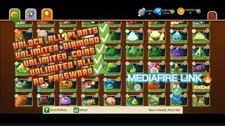 UPDATE! PVZ 2 MOD APK LATEST VERSION! UNLOCKED ALL PLANTS & UNLIMITED ALL!
