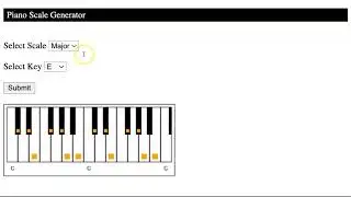 Piano_Scale_Project (HTML,CSS,JS) - Stage 1