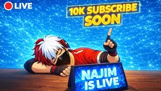 🔴 BR RANK PUSH WITH MY FRIENDS || LIVE STREAM GAMEPLAY  😱 || NAJIM IS LIVE