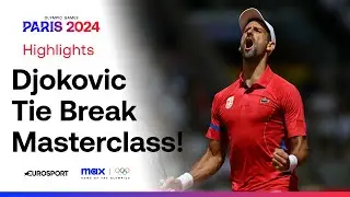 Novak Djokovic One Set Away From Golden Slam! 😮 Men's Single Olympic Final #Paris2024
