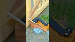 Push Push Swinging Gate A project idea