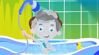 Bath Song | Bubble Bath | Nursery Rhymes and kids Cartoon | Preschool Learning Videos for Babies