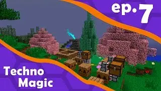 Майнкрафт Techno Magic выживание! #7