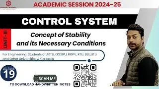 CS19: Concept of Stability and its Necessary Conditions | What is Stability? | Types of  Stability