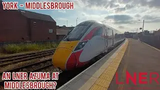 LNER Azuma Standard Class Review - LNER's Middlesbrough Service