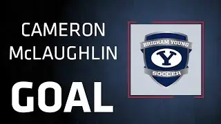 GOAL | Cameron McLaughlin Finishes Chris Tobler's Feed | BYU at FC Tucson