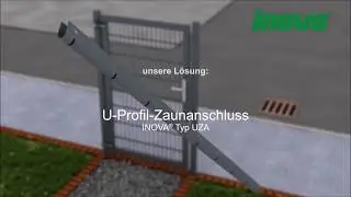 Zaun Montage Zaunanschluss UZA | INOVA