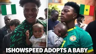 Ishowspeed adopts a baby 