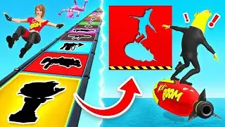 100 LEVEL DEATHRUN Duell um OP LOOT in Fortnite