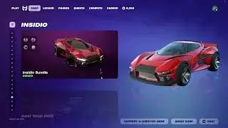 Insidio Bundle! Rocket League & Racing Item Shop Jan. 20! #rocketleague #rocketracing #fortnite