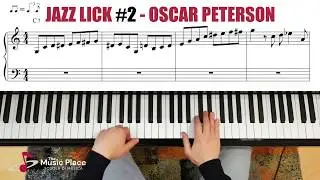 Jazz Lick #2 - Unleashing Oscar Peterson's Magic!