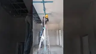 ขึ้นแผ่นยิปซั่ม ด้วยเครื่องมือทำเอง DIY. - โจ ลูกห้วยปาง