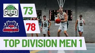 TDM1: Guco Lier vs Mailleux Comblain: 73-78