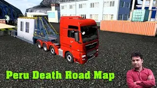 ETS2 1.44 - Peru Death Road Map | Euro Truck Simulator 2 | Dangerous Roads Modtruck simulator
