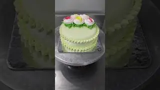 Full retro cake making tutorial #cakemaster#youtubeshorts