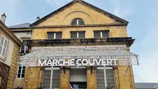 Metz Covered Market Walking Tour / Marche Couvert de Metz / Metz Kapalı &Ccedil;arşısı Y&uuml;r&uuml;yerek Gezin