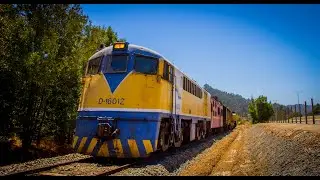 Viaje dentro del cuarto de motores de una locomotora GE/ALCO de 1600HP (GE Shovelnose Locomotive).