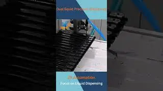 ZX-AB glue two components dual liquid dispensing valve. #ScrewValve #2KDispensing