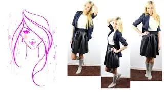 MORENA DIY: HOW TO MAKE LEATHER SKIRT