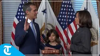 Eric Garcetti sworn in as next US Ambassador to India