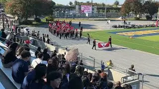 McLane HS - Armed Forces Marching On & Percussion Cadence - FUSD Band Showcase