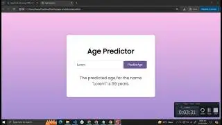 Age Predictor Using HTML, CSS and JavaScript with Source Code