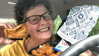 ZAXBY&rsquo;S NIBBLER CHICKEN SANDWICH & FRIED MUSHROOMS -a Review