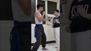 Kung Fu, outside gate #tantui #kuntao