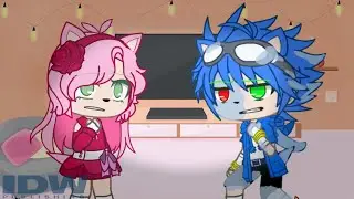 ~Sonic react to IDW comics(Metal Virus)~RUS/ENG~Read the description~Ч.О.~MyAU~SonicAU~GachaClub~