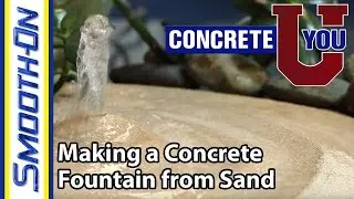 How to Make a Custom Concrete Fountain - Molds of Nature