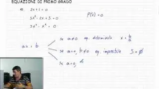 Ripetizioni Matematica - Equazioni di I grado - videolezione 29elode