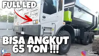 BISA ANGKUT MUATAN 65 TON !!! EKSTERIOR DUMP TRUK TAMBANG BARU MASUK INDONESIA - ZOMLION ZT 105