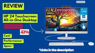 HP 24 Touchscreen All-in-One Review 💻 The Best Home & Office PC of 2025 | 32GB RAM + 1TB SSD Power!