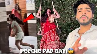 OMG Pados ke ghar ghus gayi chudail 😨