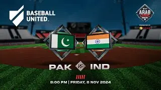 Pakistan vs. India Live Stream (Nov 8) | 2024 Baseball United Arab Classic