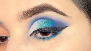 Blue Glam Eye Makeup Tutorial | Dramatic & Elegant Look for All Occasions #makeup #youtube 