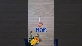 I Love Mom Sand Art 💖 | Heart-Touching Mother Love Video #shorts #viralsandart #sandnameart #viral