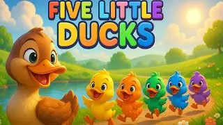 Five Little Ducks | ESL Kids Nursery Rhyme &ndash; Simple English Counting