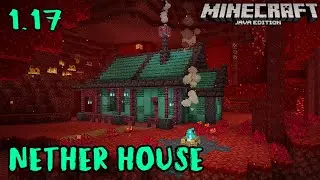 Nether House | Minecraft 1.17 | Build Tutorial