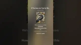 Chicago - If You leave me Now ( Moi Mix )