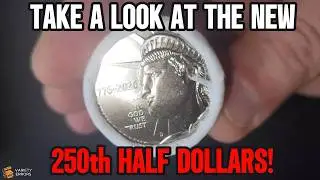 CHECK IT OUT! The NEW 250TH Anniversary Half Dollar Coins