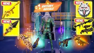 MARBLED GREEN FLETCHER KANE vs ALL MYTHICS AND NEW EXOTIC WEAPONS (NEW! FORTNITE CHAPTER 6 SEASON 2)