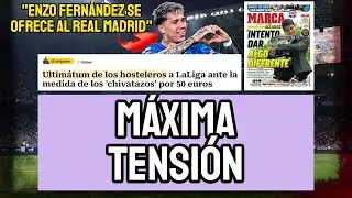 MÁXIMA TENSIÓN: LOS HOSTELEROS VAN A POR JAVIER TEBAS | HAALAND O JULIÁN ÁLVAREZ AL BARCELONA
