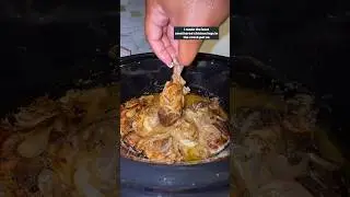 Рецепт тушеной курицы в горшочке #ужин #гурман #блюдаизкурицы #еда #рецептыизкурицы #рецепт #еда