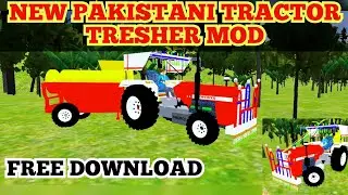 new pakistani tractor tresher mod | new tractor mod | raja gaming