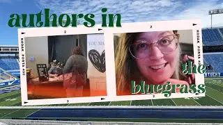 Joe Arden, Sara Cate and hanging in Lexington KY Authors in the Bluegrass | Weekly Reading Vlog 074